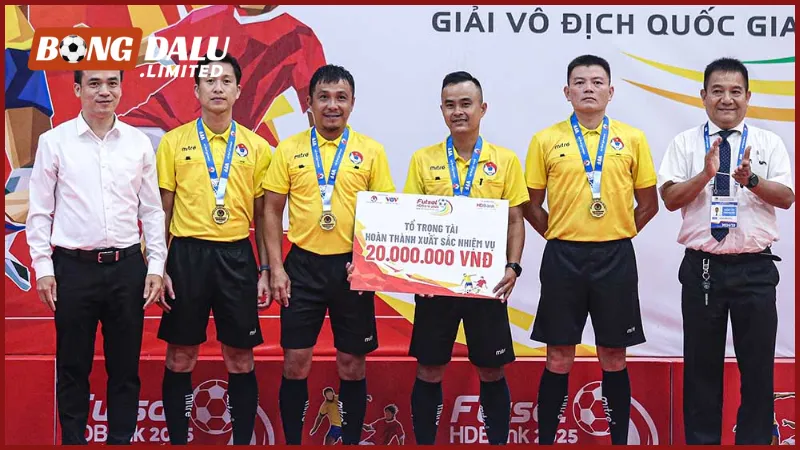 Giải futsal VĐQG Việt Nam 2025 kết thúc với chức vô địch thuộc về Thái Sơn Nam