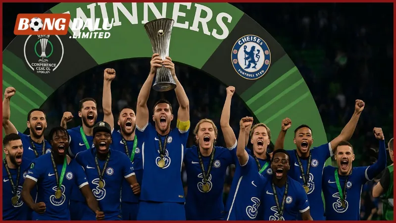 Chelsea lên ngôi vô địch UEFA Conference League 2024/25 với chiến thắng 4–1 trước Real Betis